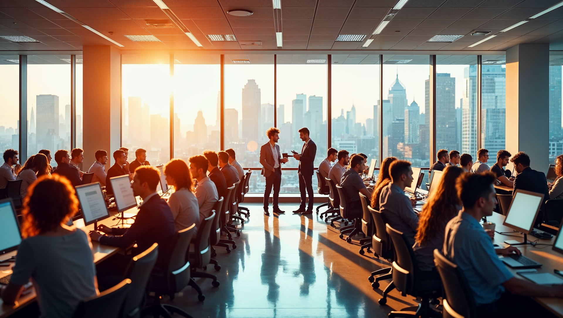 Professionnels de la planification financière travaillant sur des stratégies d'investissement